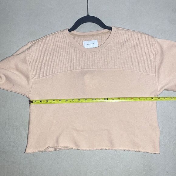 NWT MSRP $198 Current/Elliott Acture Knit Cropped Sweater Women's Size 2 (US6-8) - Picture 9 of 10